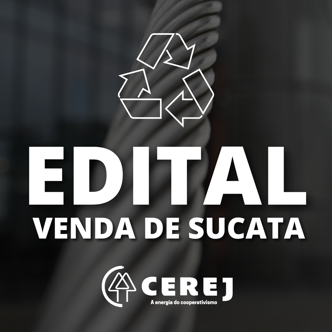 EDITAL VENDA DE SUCATAS