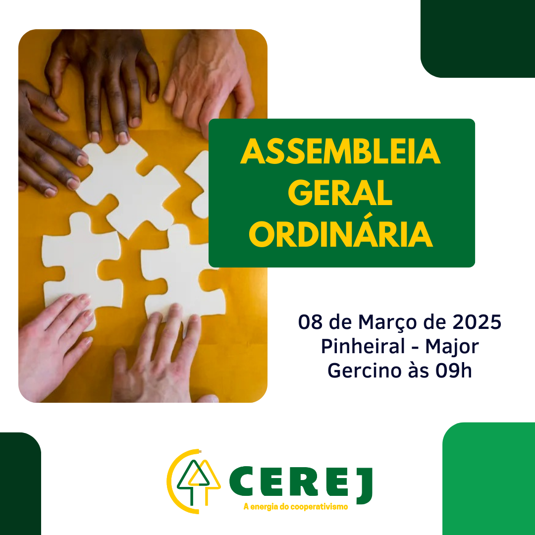 ASSEMBLEIA GERAL ORDINÁRIA 2025